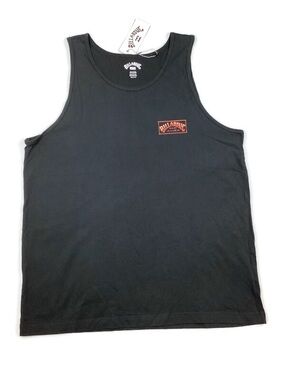 Billabong XL Black Graphic Tank Top NEW! Retail $35